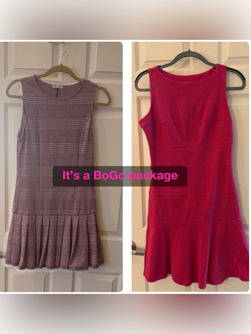 Two spring dresses great for work and everyday activities